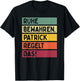 with German Text in Retro Colours [German Language], black T-Shirt - T-Shirt | Black