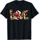 Crawfish and Beer Lovers Women's Leopard Love Crayfish T-Shirt - T-Shirt | Black