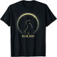 Total Solar Eclipse Dachshund Lover April 8 2024 Totality T-Shirt - T-Shirt | Black