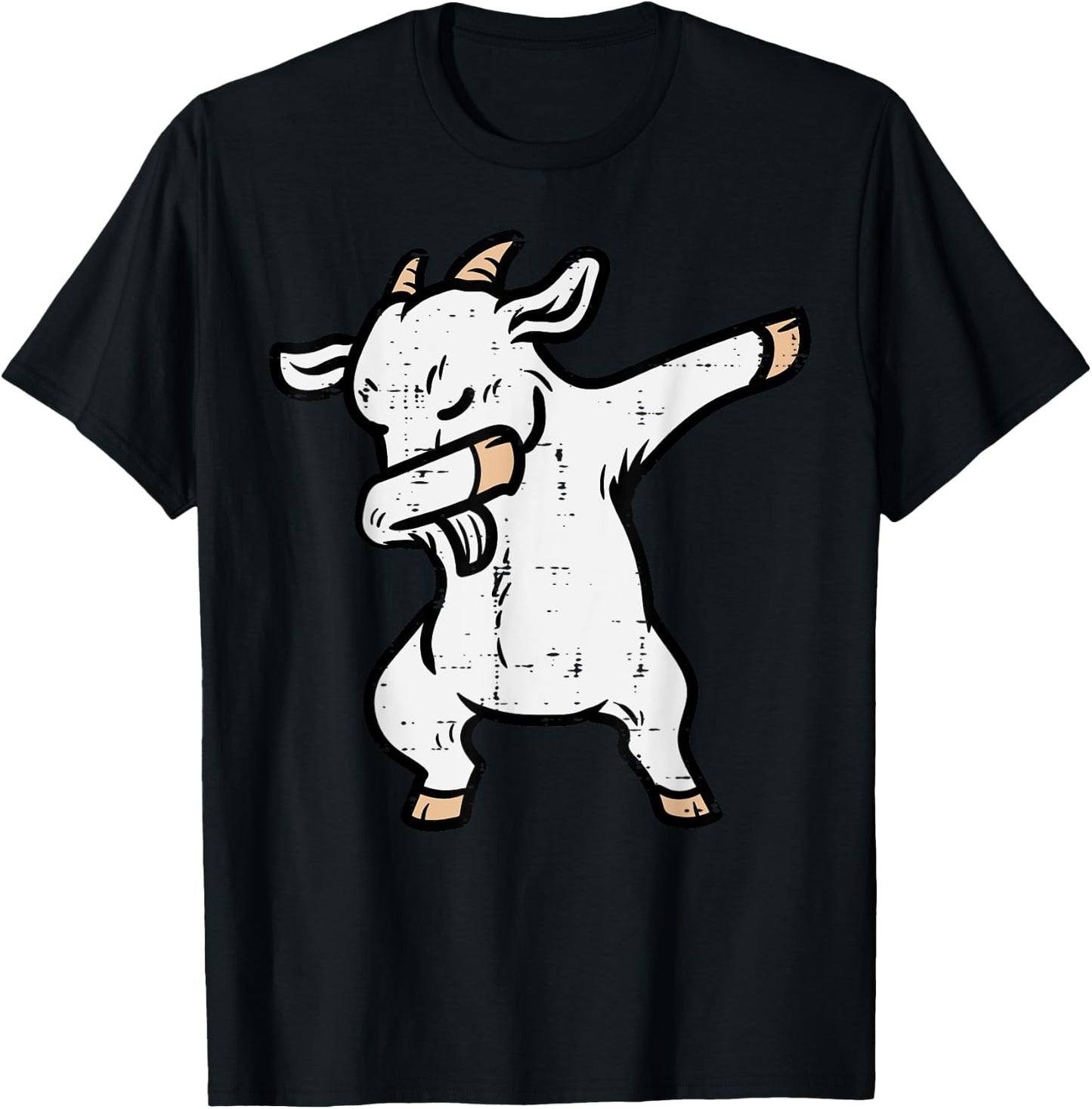 Dabbing Goat Funny Dab Dance Boys Girls Kids Youth Men Women T-Shirt - T-Shirt | Black