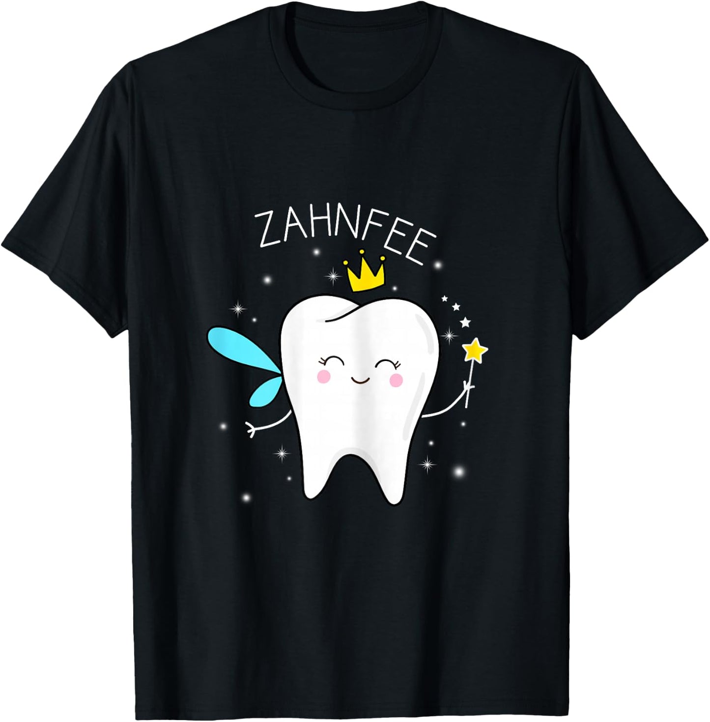 Tooth Fairy Carnival Party Costume Fancy Dress Fairy , black T-Shirt - T-Shirt | Black