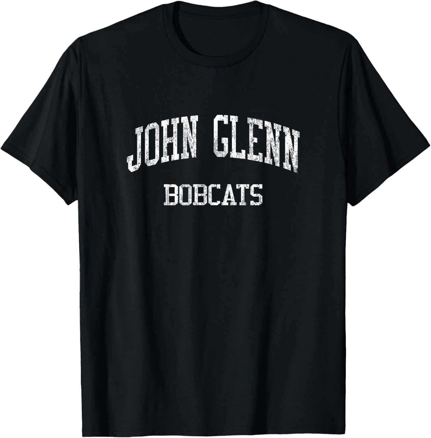John Glenn High School HS Bay City MI Vintage Sports T-Shirt - T-Shirt | Black