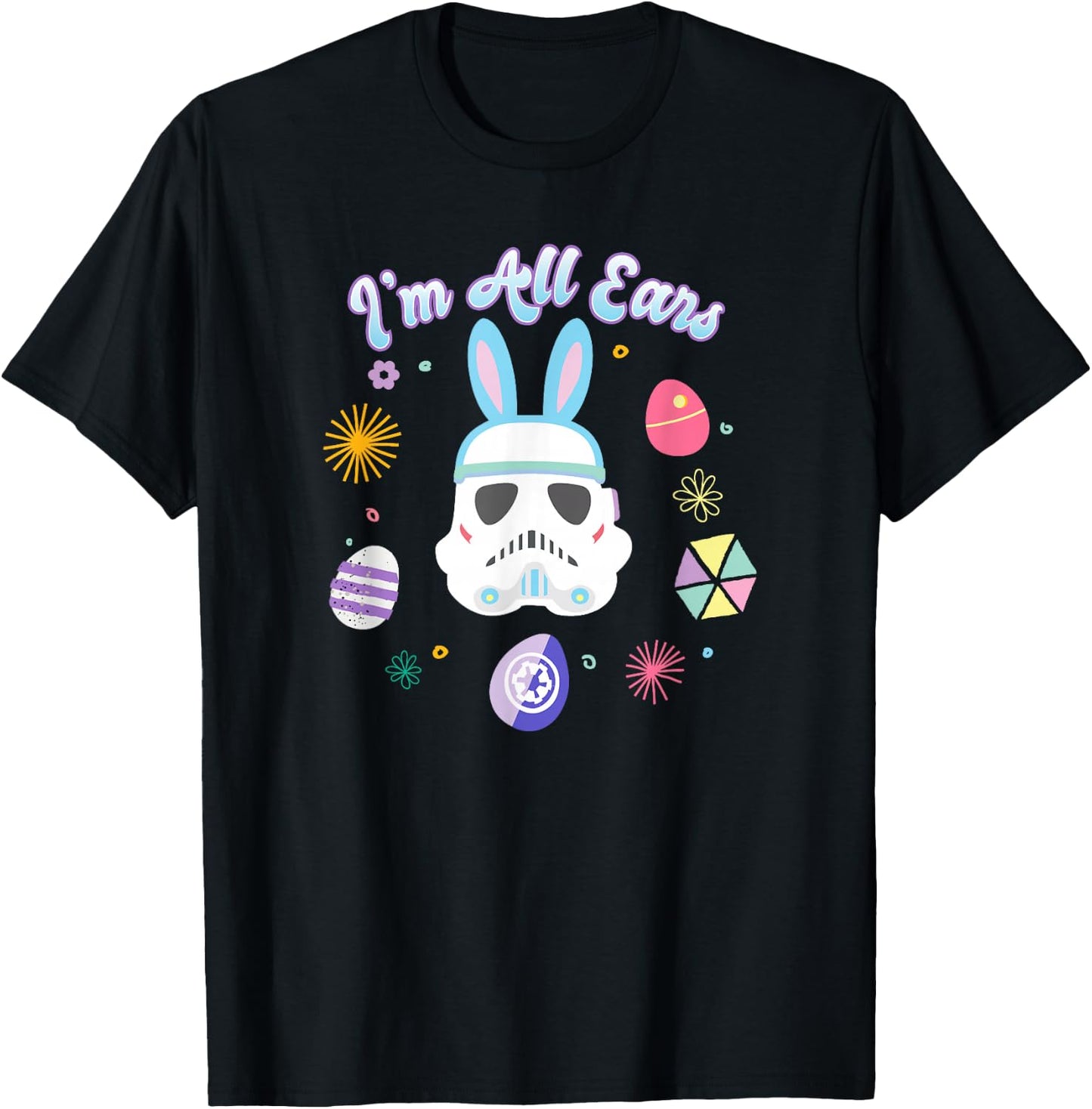 Star Wars Stormtrooper Easter Bunny Ears T-Shirt - T-Shirt | Black