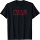 Marvel Comic Logo Red , black, s T-Shirt - T-Shirt | Black
