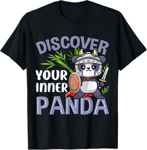 Discover Your Inner Panda T-Shirt - T-Shirt | Black