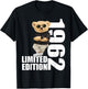 Limited Edition 1962 Bär Bären Geburtstag 1962 Jahrgang 1962 T-Shirt - T-Shirt | Black