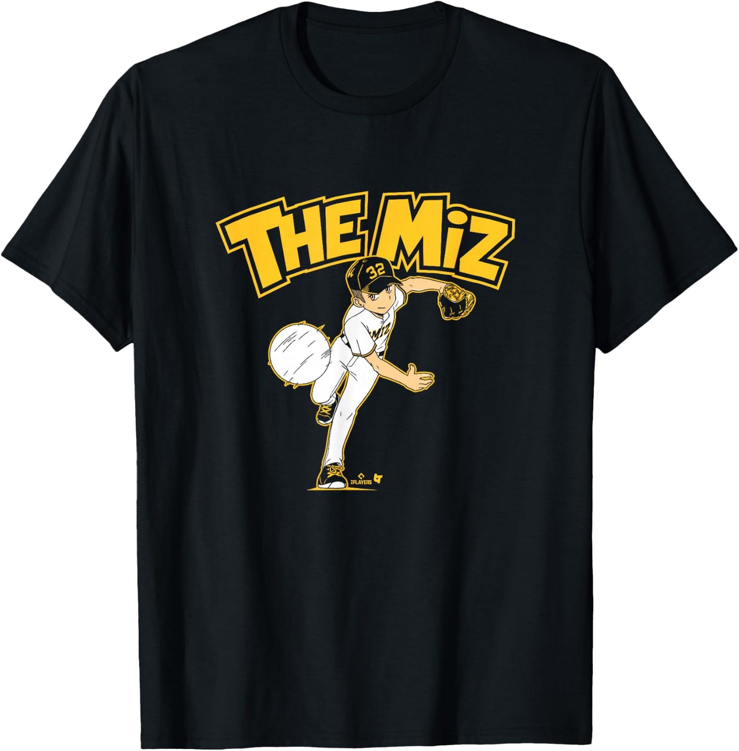 Jacob Misiorowski - Anime Miz - Milwaukee Baseball T-Shirt - T-Shirt | Black