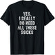 Yes I Really Do Need All These Rocks Retro Vintage T-Shirt - T-Shirt | Black