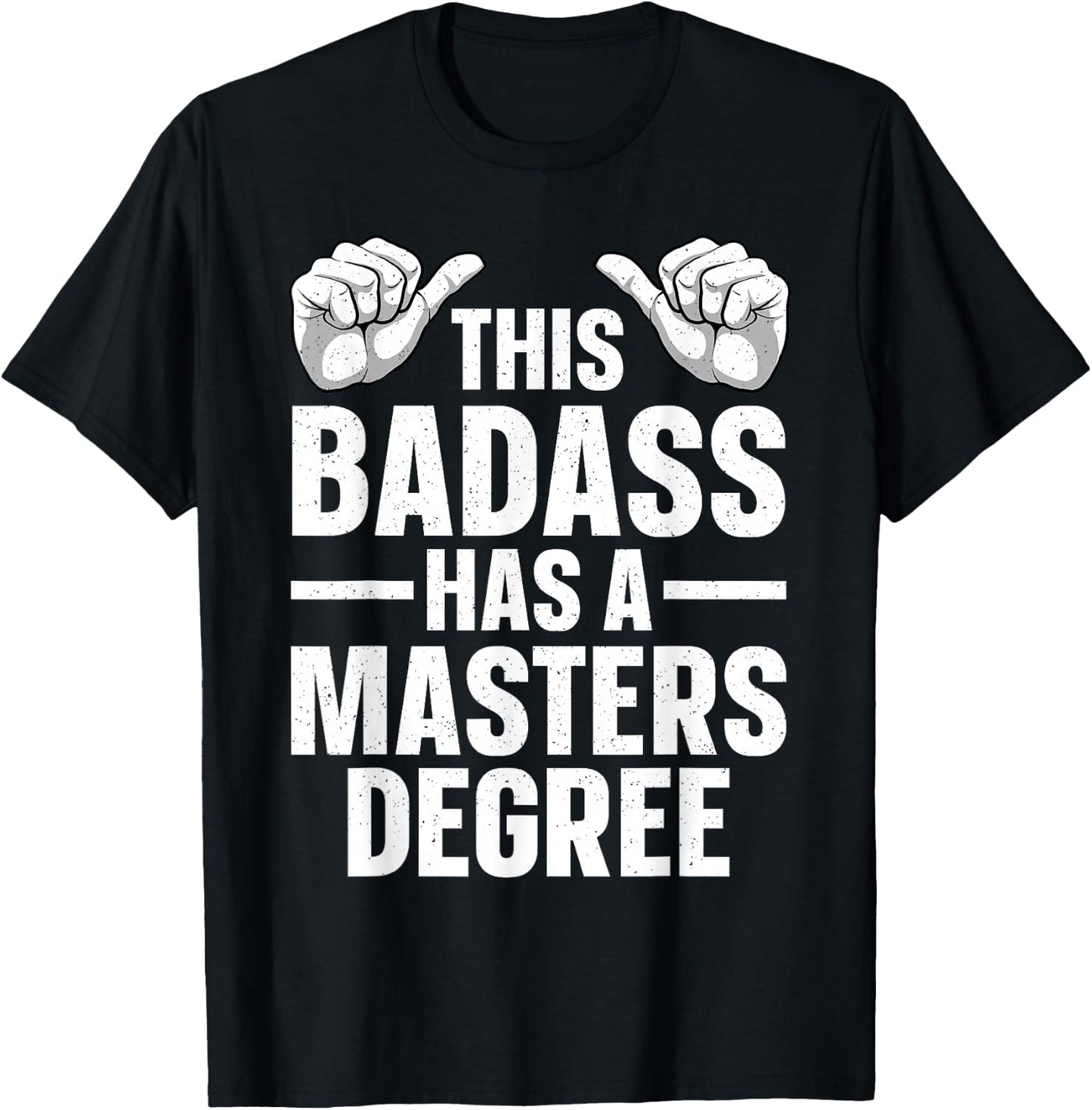Funny Masters Degree Art Women MBA Master Graduation T-Shirt - T-Shirt | Black
