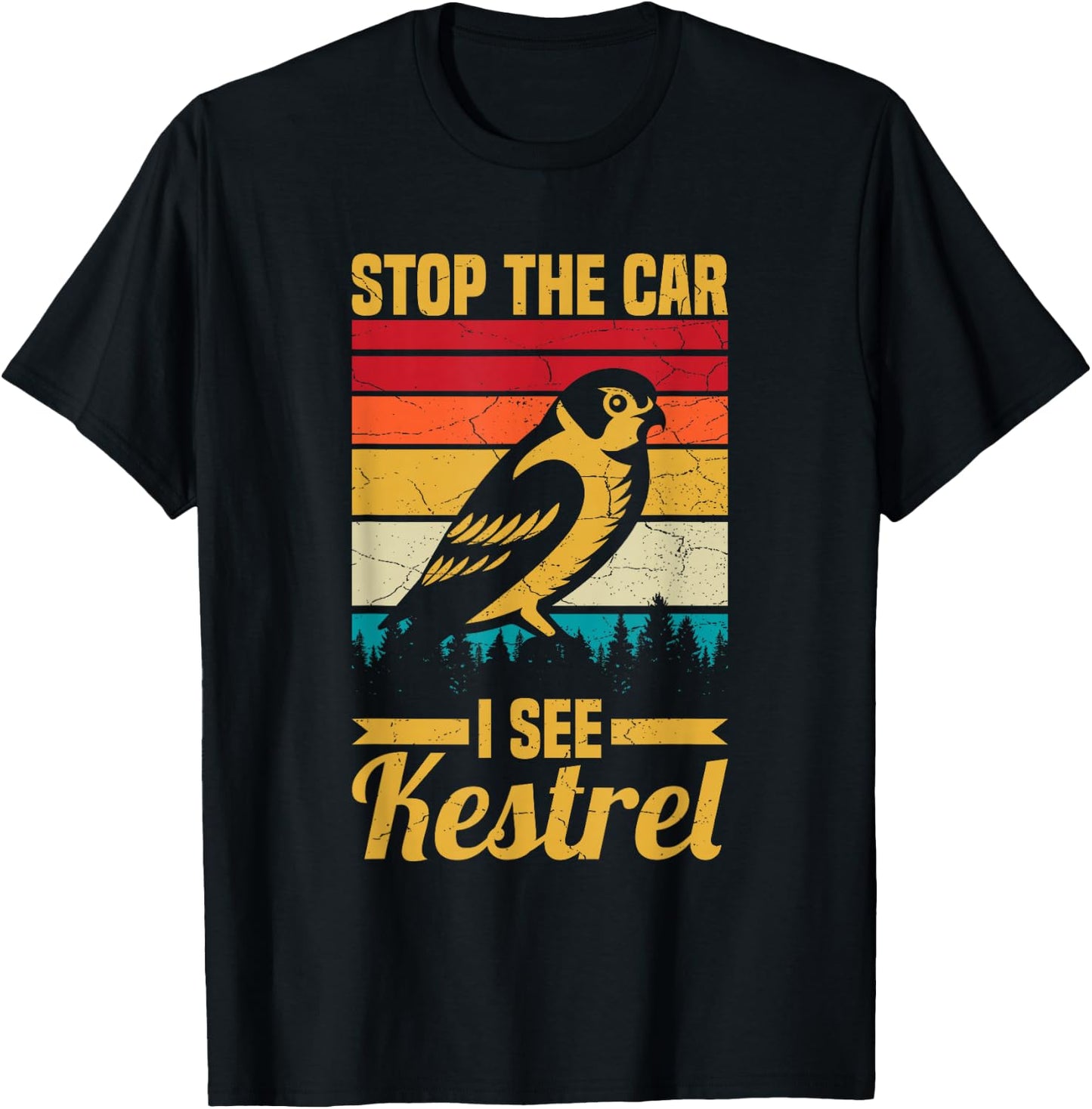 Stop the car I see a kestrell Design for a Kestrel Expert T-Shirt - T-Shirt | Black