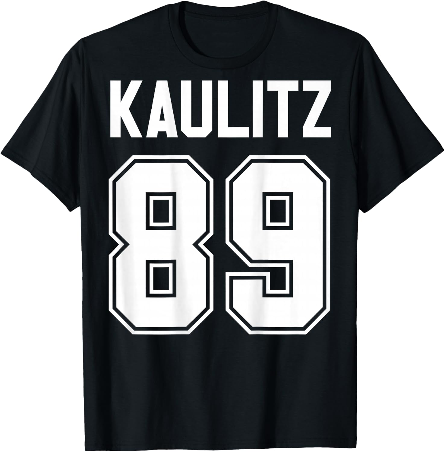 Kaulitz 89 , black T-Shirt - T-Shirt | Black