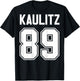 Kaulitz 89 , black T-Shirt - T-Shirt | Black