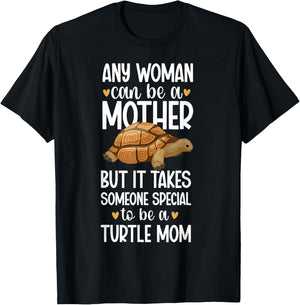 To Be A Turtle Mom Turtle Mama Turtle Owner Turtle Lover T-Shirt - T-Shirt | Black