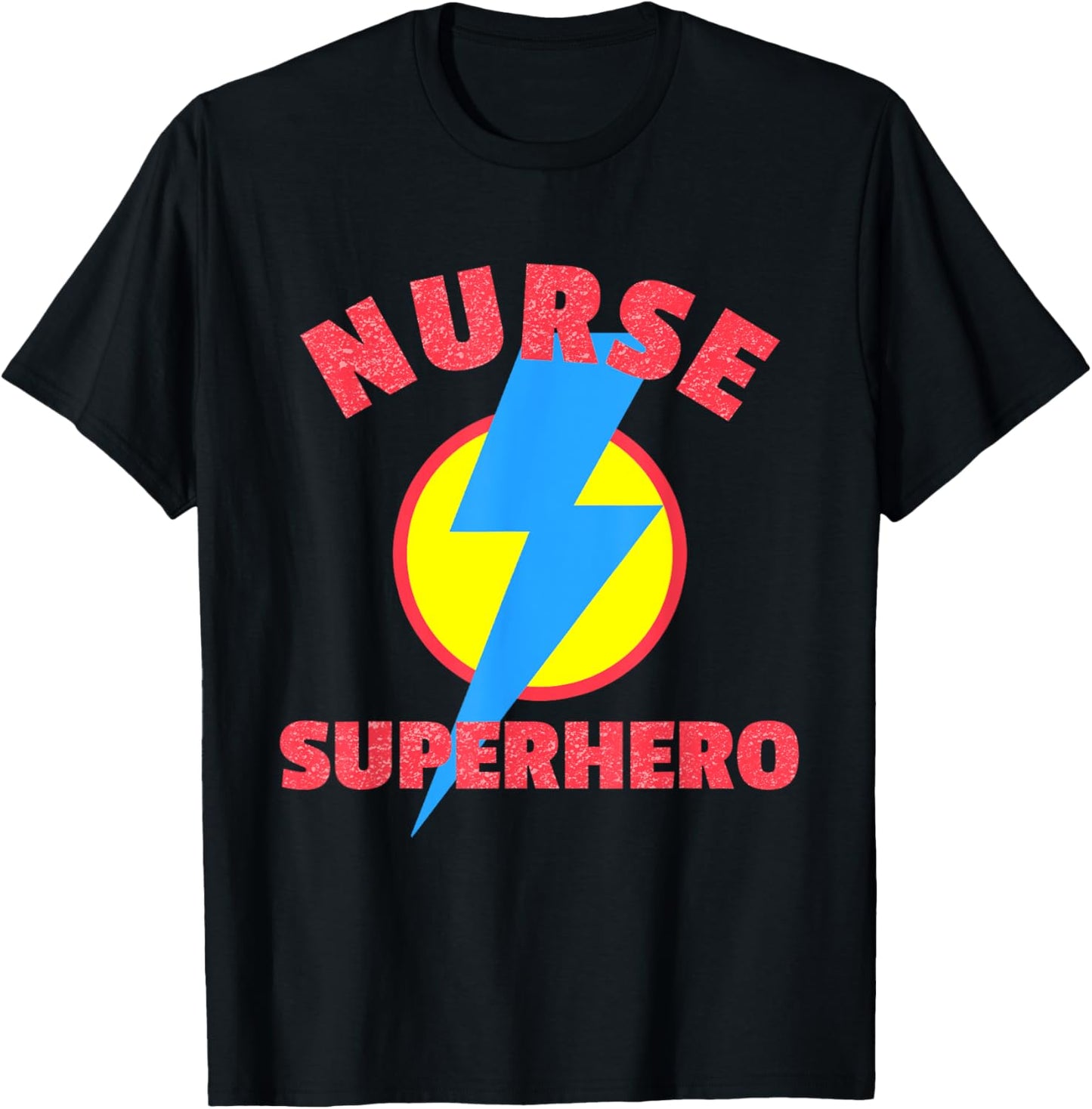 Nurse Superhero - RN Funny Halloween for Nurse T-Shirt - T-Shirt | Black