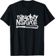 Naughty By Nature - White Classic Logo T-Shirt - T-Shirt | Black