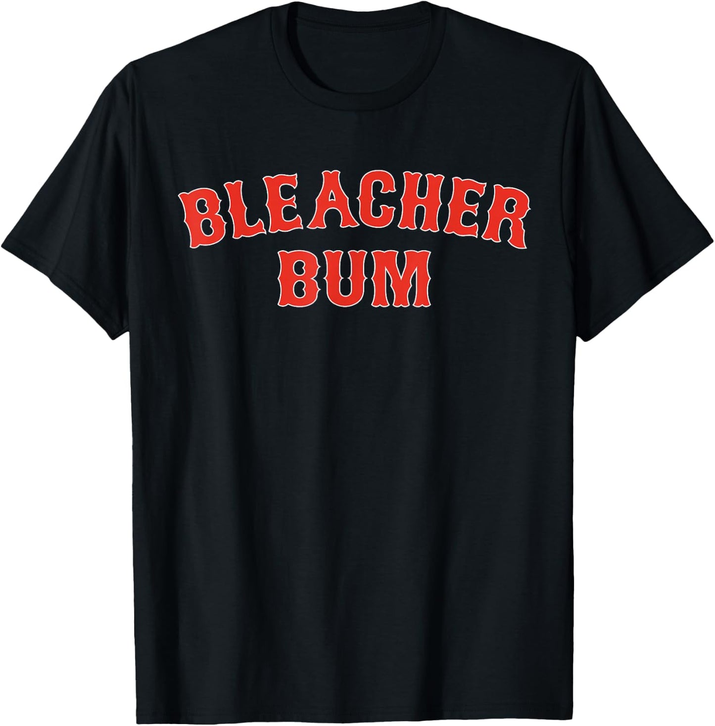 Bleacher Bum Chicago North Side Baseball Ballpark Gift T-Shirt - T-Shirt | Black