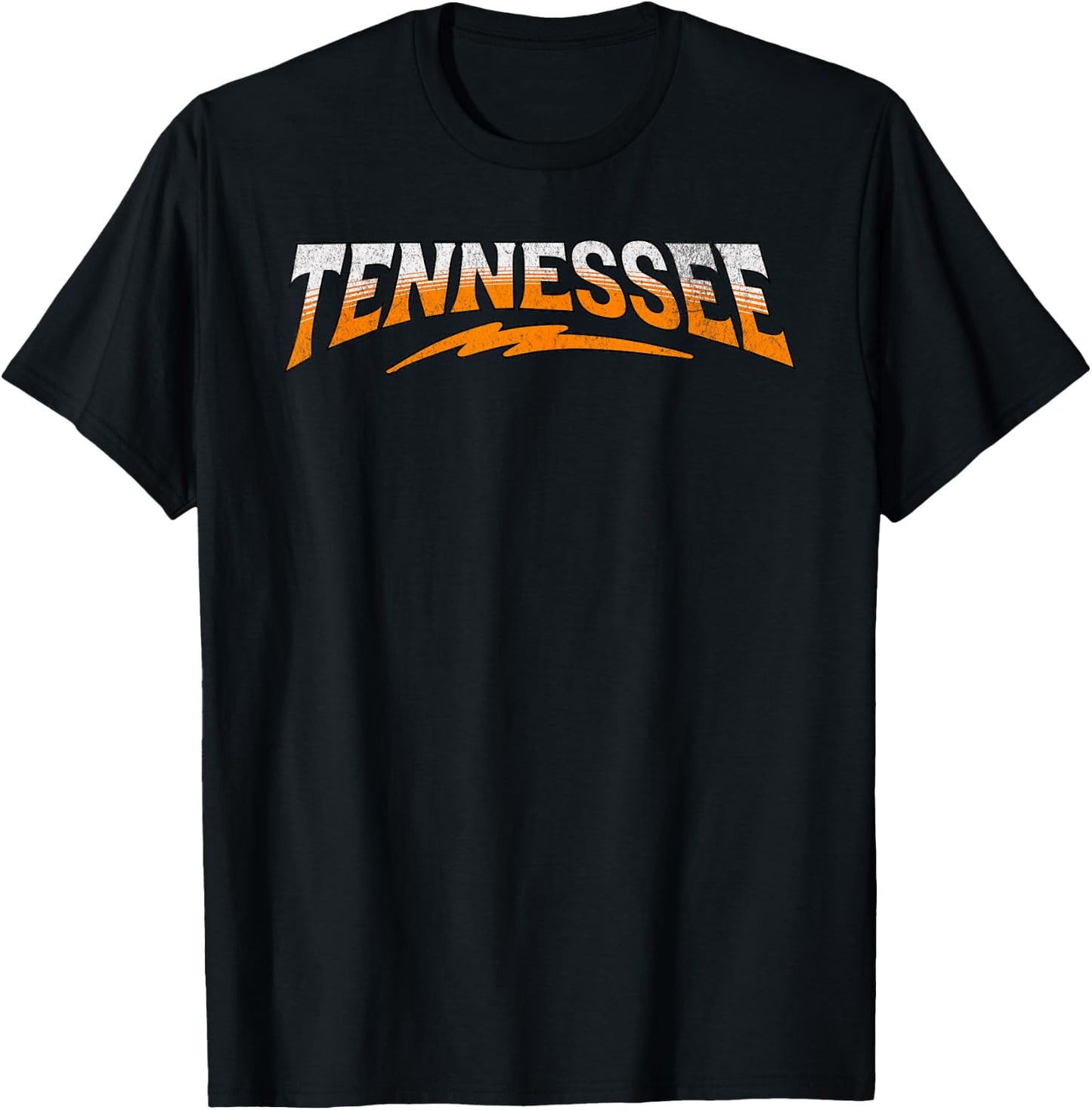 Tennessee Classic TN Orange, Vintage Tennessee Lovers T-Shirt - T-Shirt | Black