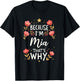 Women Because I'm Mia That's Why Woman Name T-Shirt - T-Shirt | Black