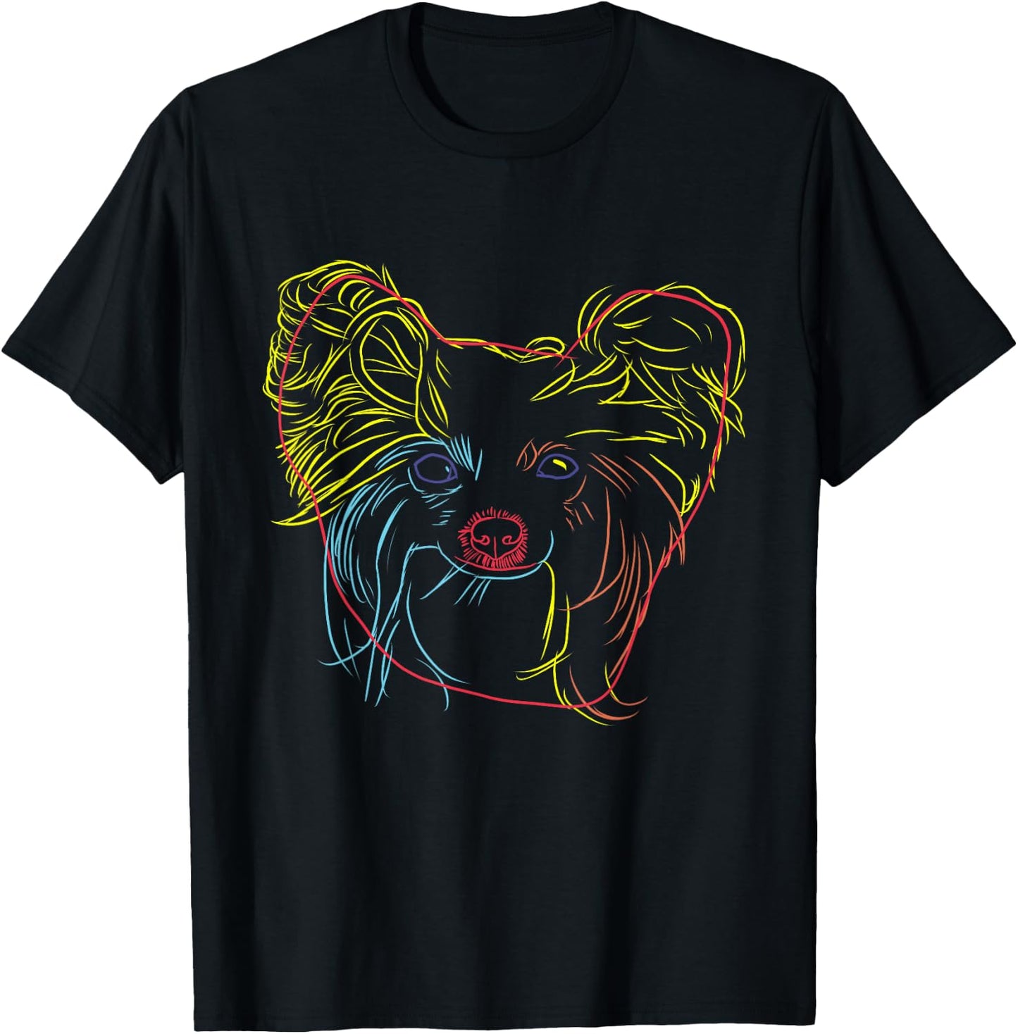 Chinese Crested Dog Women Girls Kids T-Shirt - T-Shirt | Black
