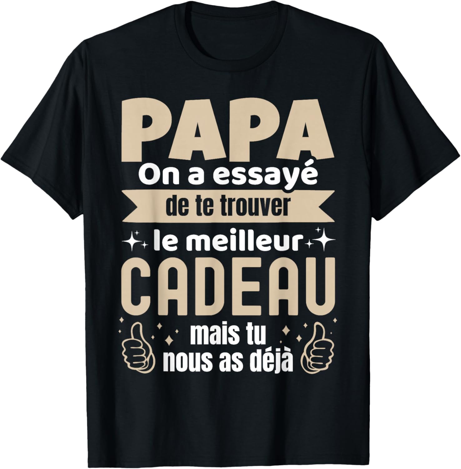 Dad Gift Father's Day Gifts Birthday Man T-Shirt - T-Shirt | Black