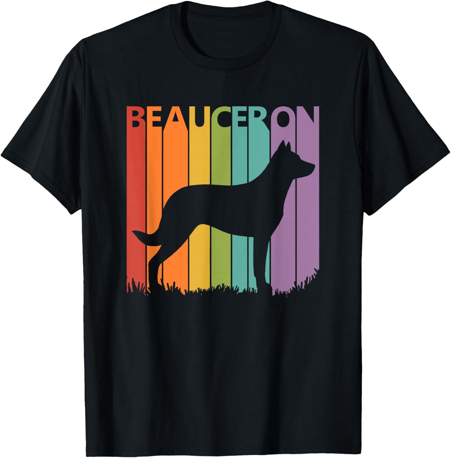 Beauceron Shirt - Funny Dog Lover Gift T-Shirt - T-Shirt | Black
