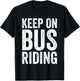 Lustiger Bus Reitliebhaber Crew Schule Bus Fahrer T-Shirt - T-Shirt | Black