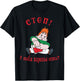 "Stop! Varenje est?" Funny Russian Cartoon T-Shirt - T-Shirt | Black