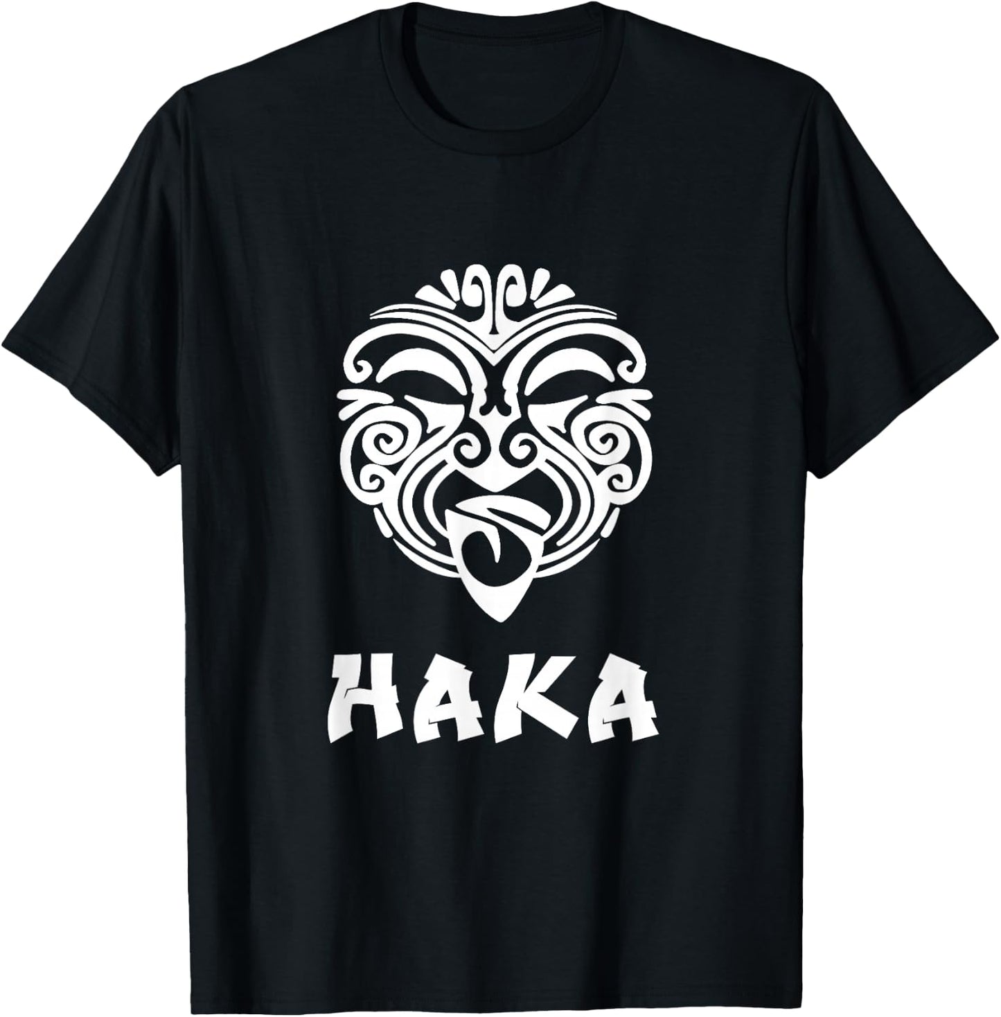 Haka New Zealand Rugby Fans Maori Haka Dance T-Shirt - T-Shirt | Black