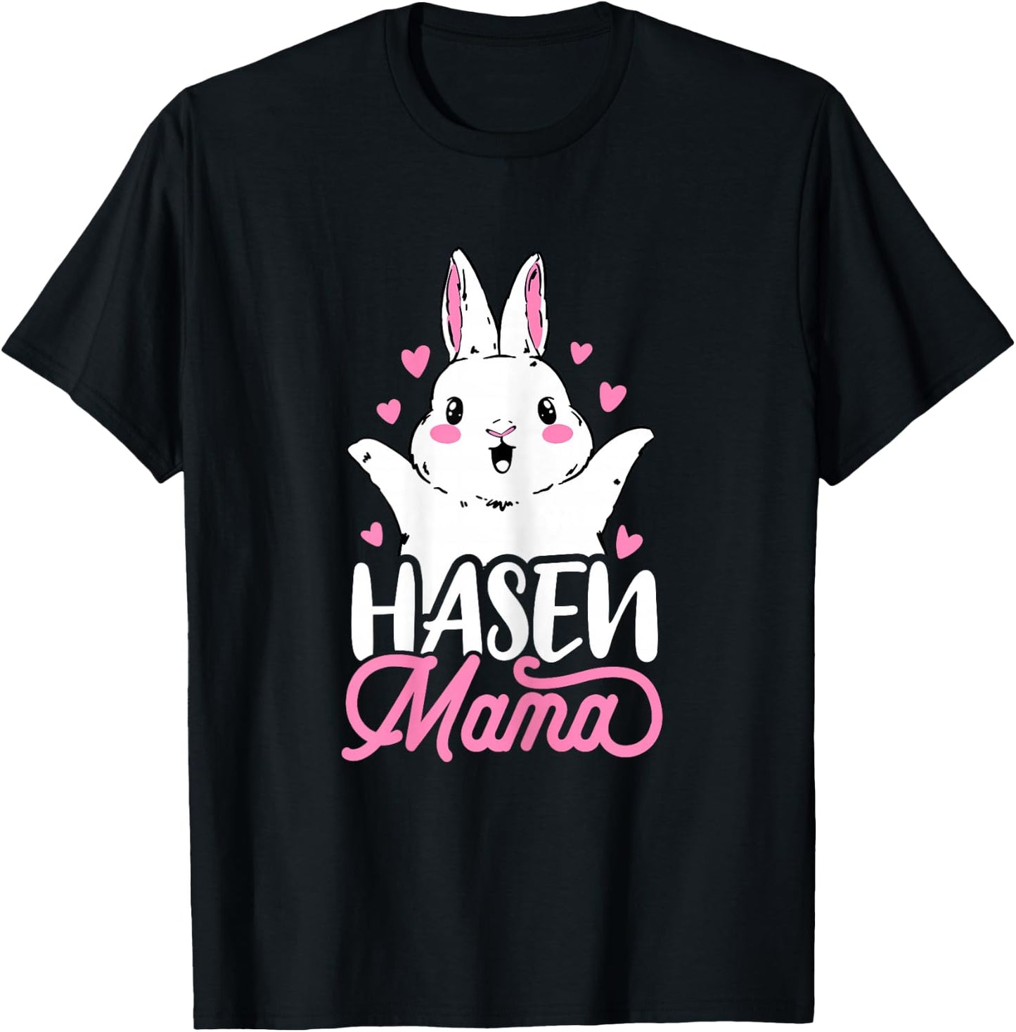 Oster Osterhase Spruch Hasen Ostern Ostereier T-Shirt - T-Shirt | Black