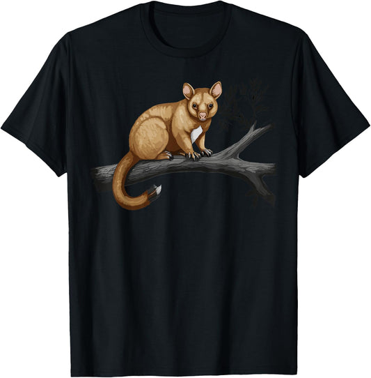 Tree Kangaroo Cub Australia Marsupial Outback Kangaroo T-Shirt - T-Shirt | Black