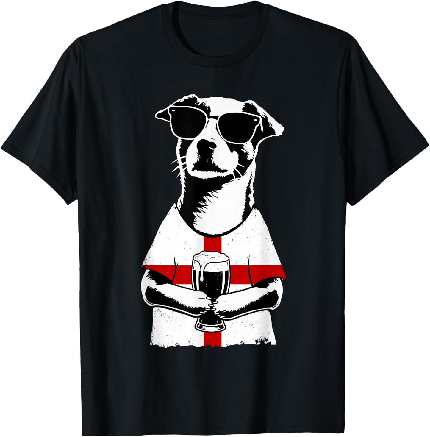 English Flag Men Women Kids England T-Shirt - T-Shirt | Black