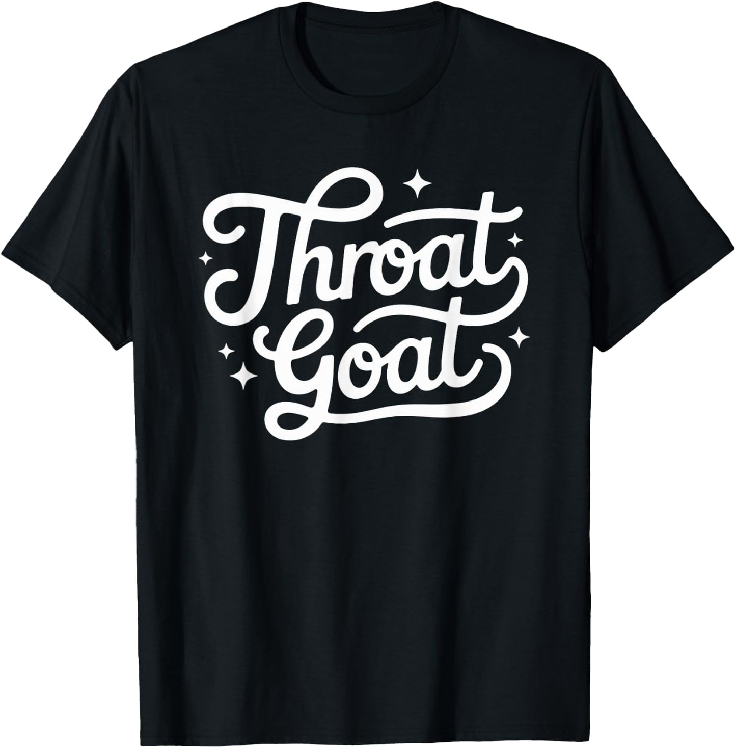 Funny Throat Goat Inappropriate Embarrassing Women T-Shirt - T-Shirt | Black