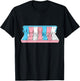 Transgender Weekly Bunny Transsexual LGBTQ Trans Pride T-Shirt - T-Shirt | Black
