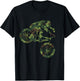 BMX Camouflage Camo Bike Bicycle BMXer Gift T-Shirt - T-Shirt | Black
