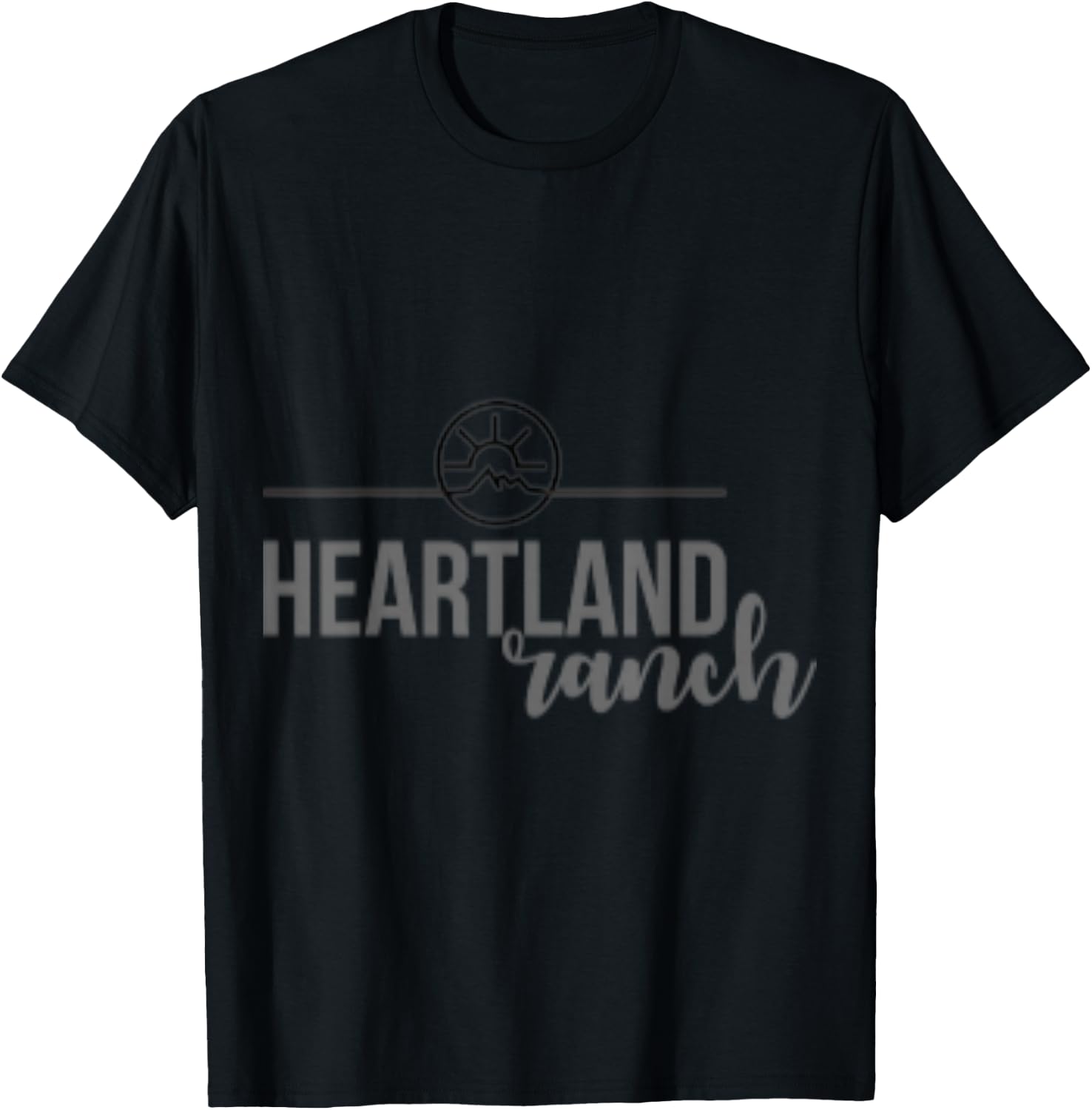 Heartland Ranch T-Shirt - T-Shirt | Black