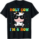 Kids Holy Cow I'm Two 6 Years Old 6th Birthday Boy Girl T-Shirt - T-Shirt | Black
