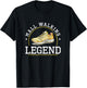 Mall Walking Legend Mall Walker Funny Mall Walking Champion T-Shirt - T-Shirt | Black