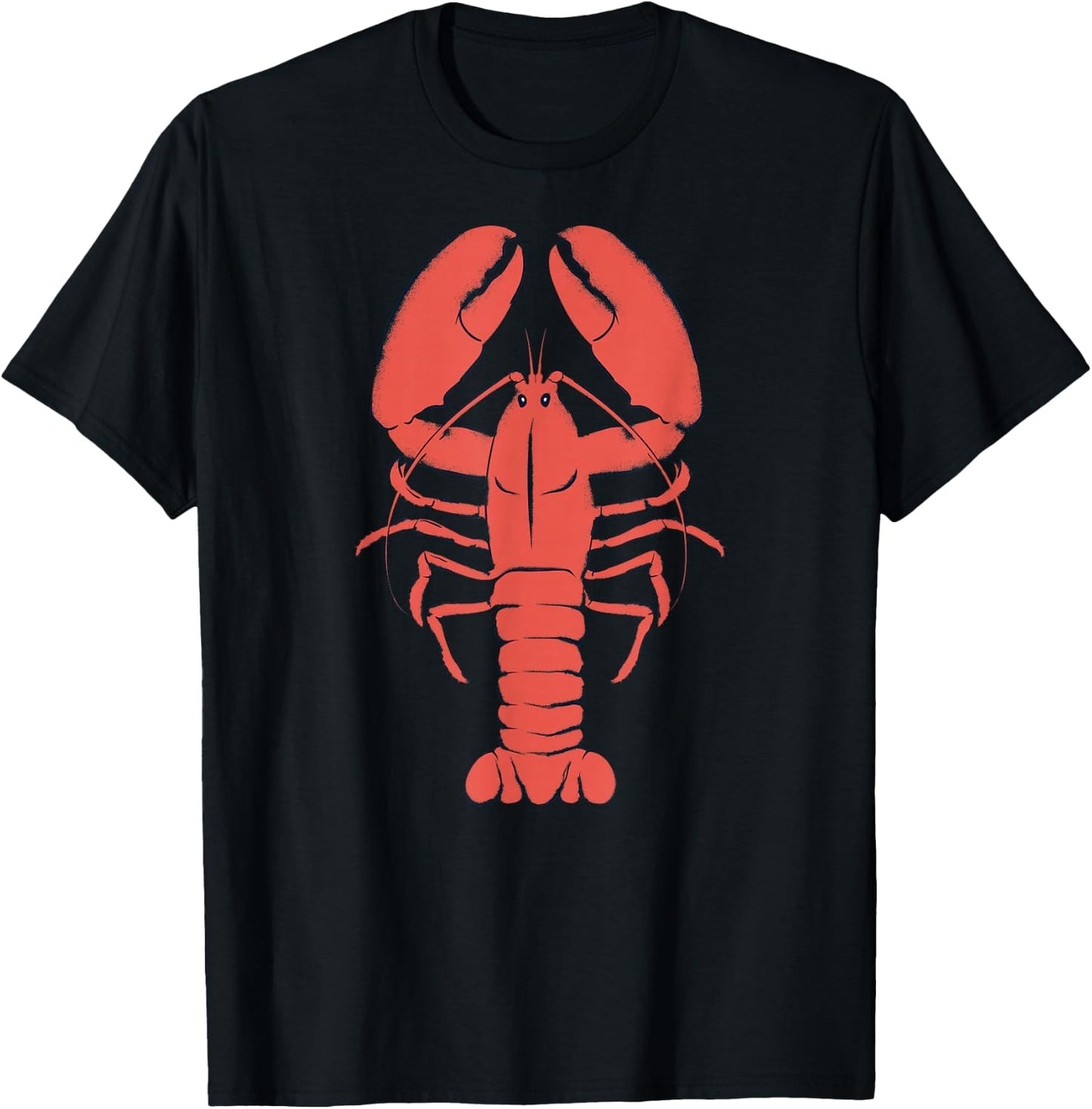 Funny Lobster Crawfish Vintage Lobster T-Shirt - T-Shirt | Black