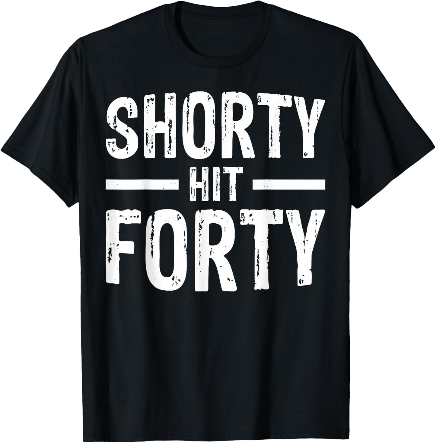 Shorty Hit Forty T-Shirt - T-Shirt | Black