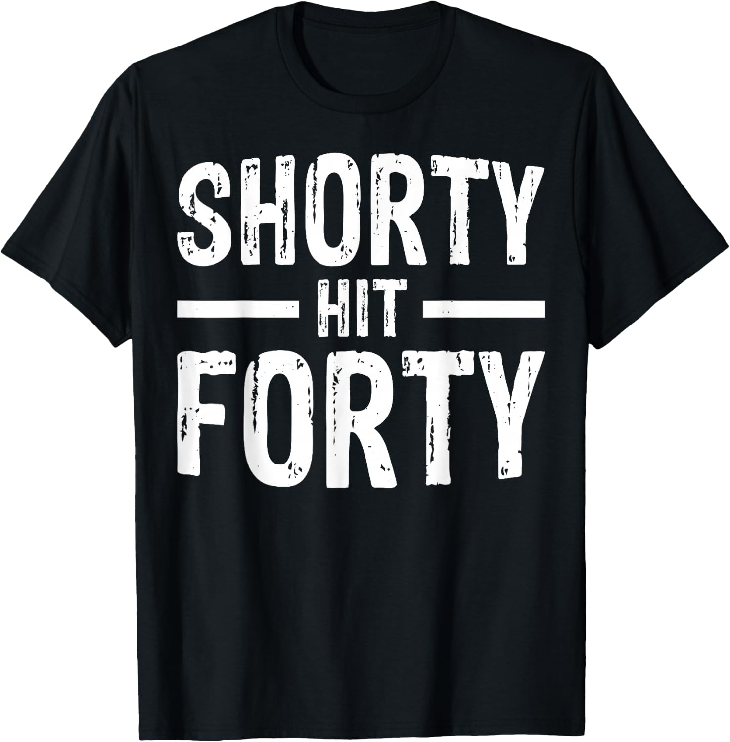 Shorty Hit Forty T-Shirt - T-Shirt | Black