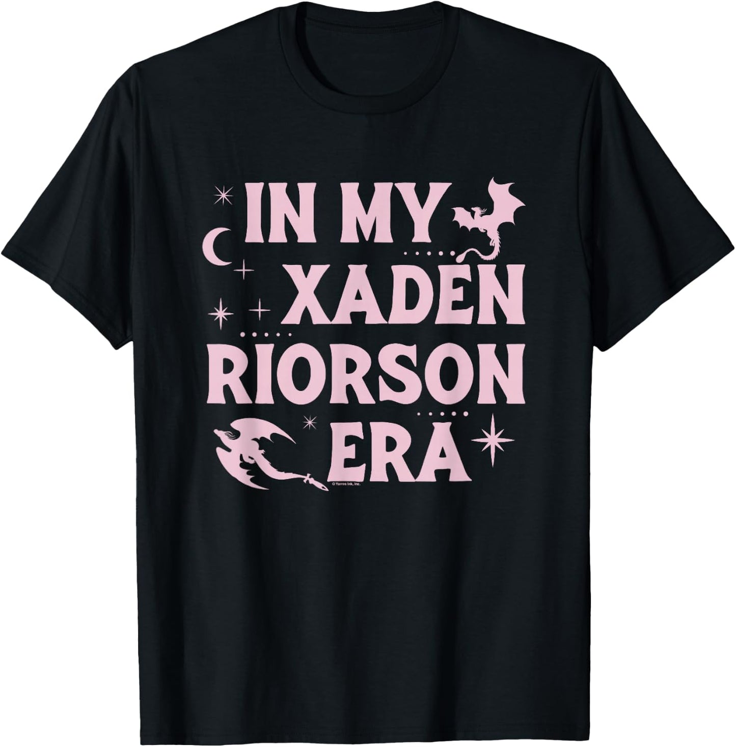 Fourth Wing The Empyrean in My Xaden Riorson Era T-Shirt - T-Shirt | Black
