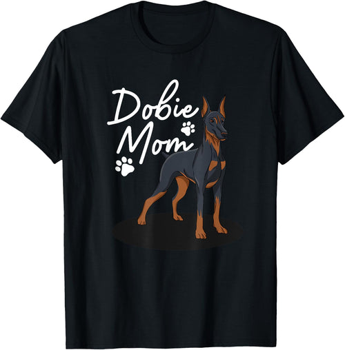 Cool Doberman Mom Girls Mother Doberman Pinscher
