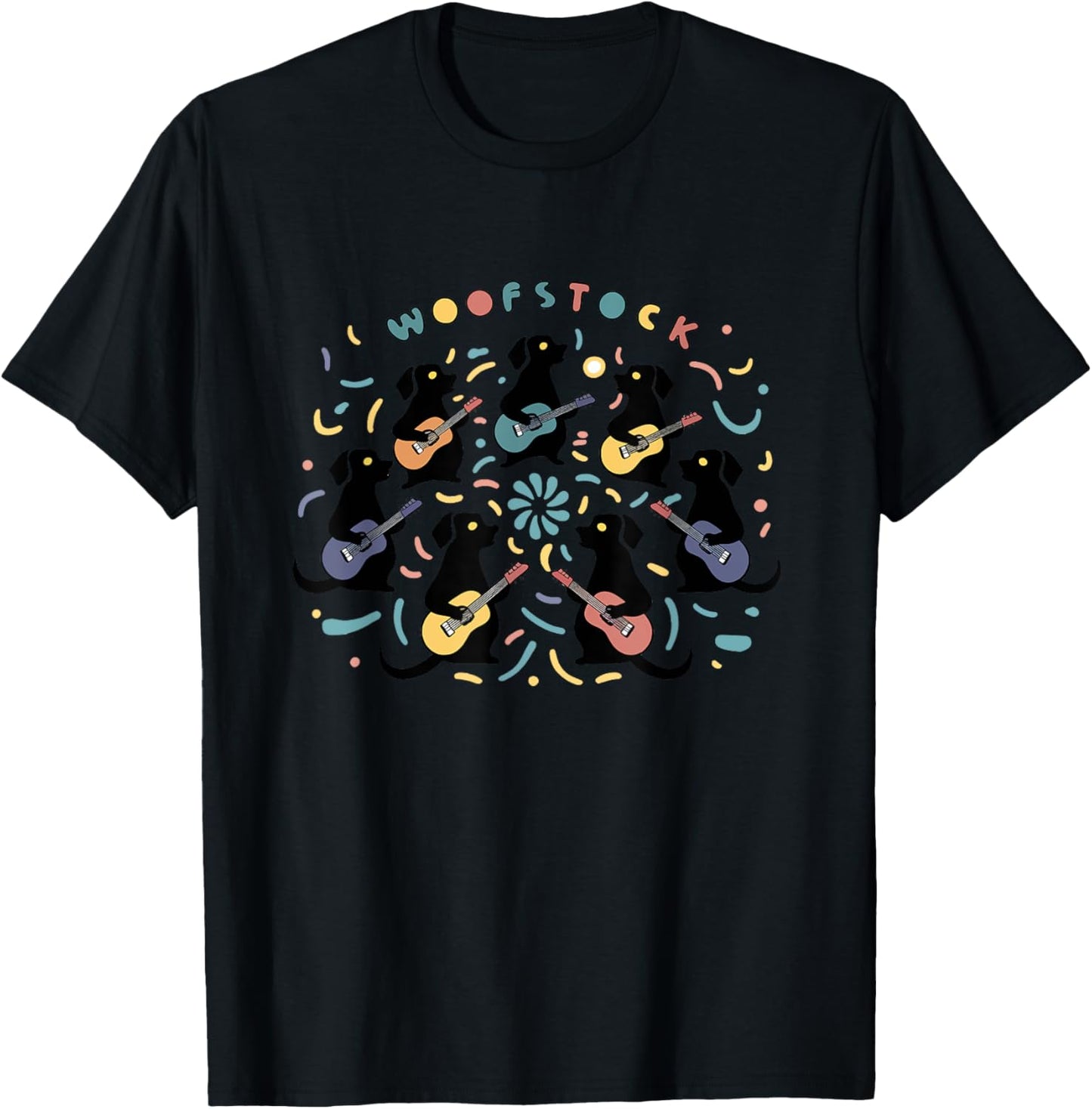Woofstock T-Shirt - T-Shirt | Black