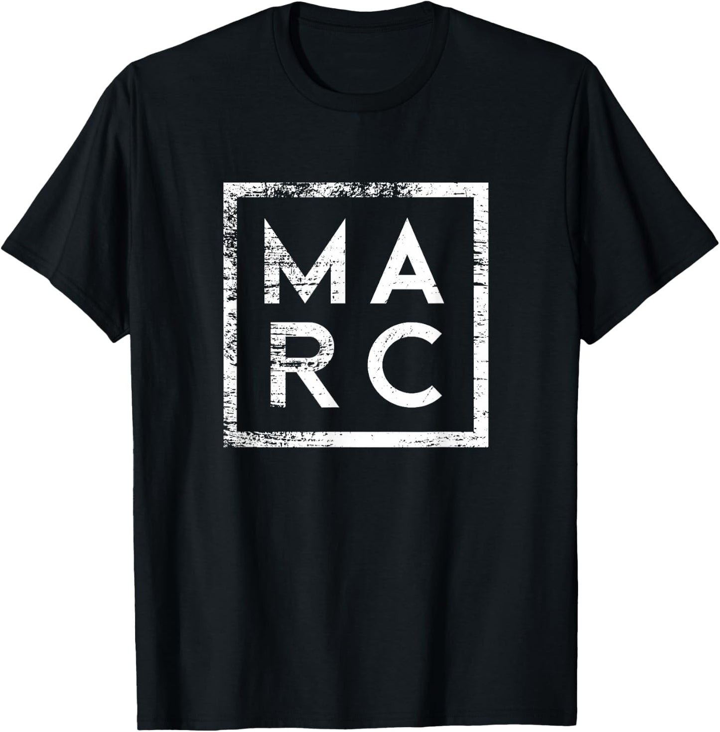 Marc Minimalismus T-Shirt - T-Shirt | Black