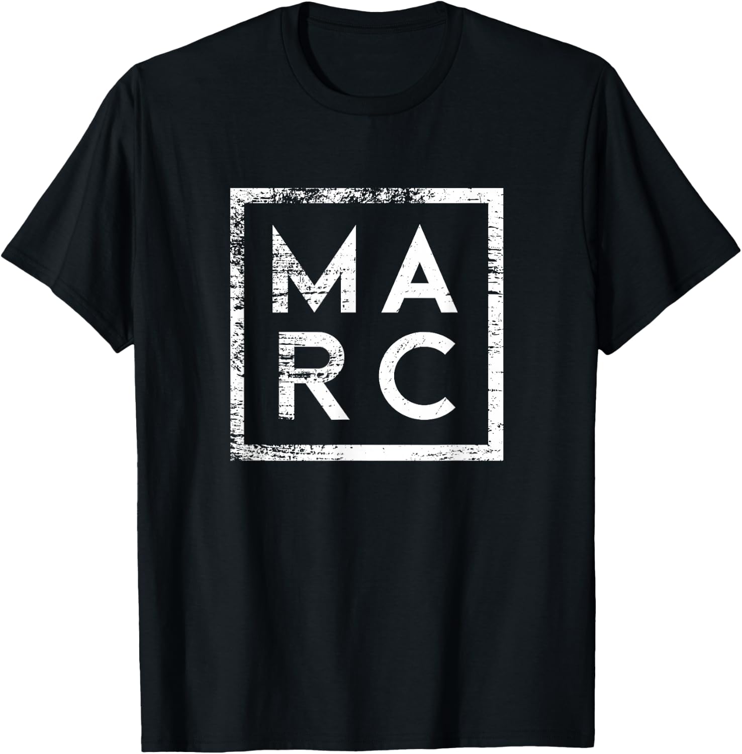 Marc Minimalismus T-Shirt - T-Shirt | Black