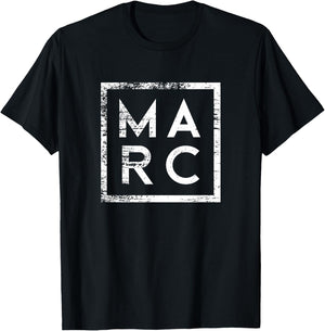 Marc Minimalismus T-Shirt - T-Shirt | Black