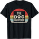 Catch Some Rays Vintage Retro The Dog Whisperer T-Shirt - T-Shirt | Black