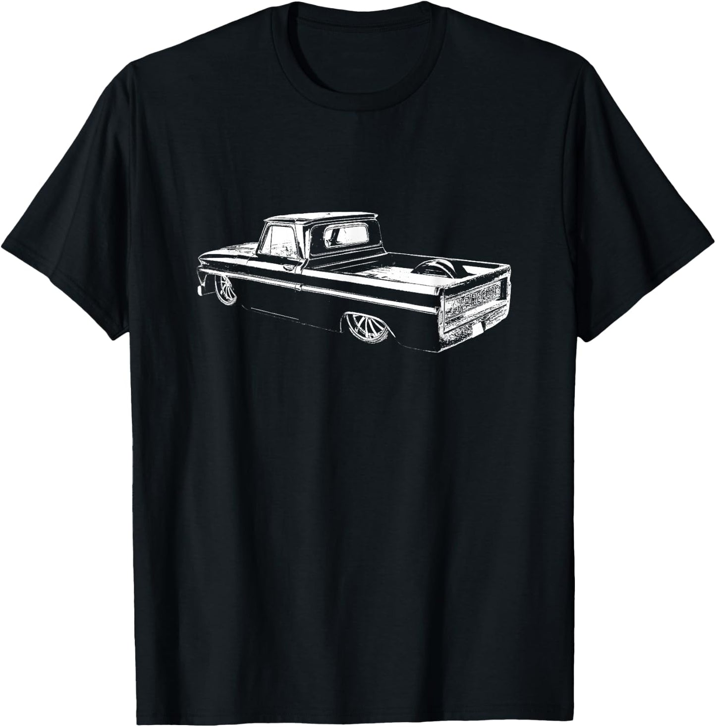 Classic Truck Hot Rod C10 60-66 T-Shirt - T-Shirt | Black