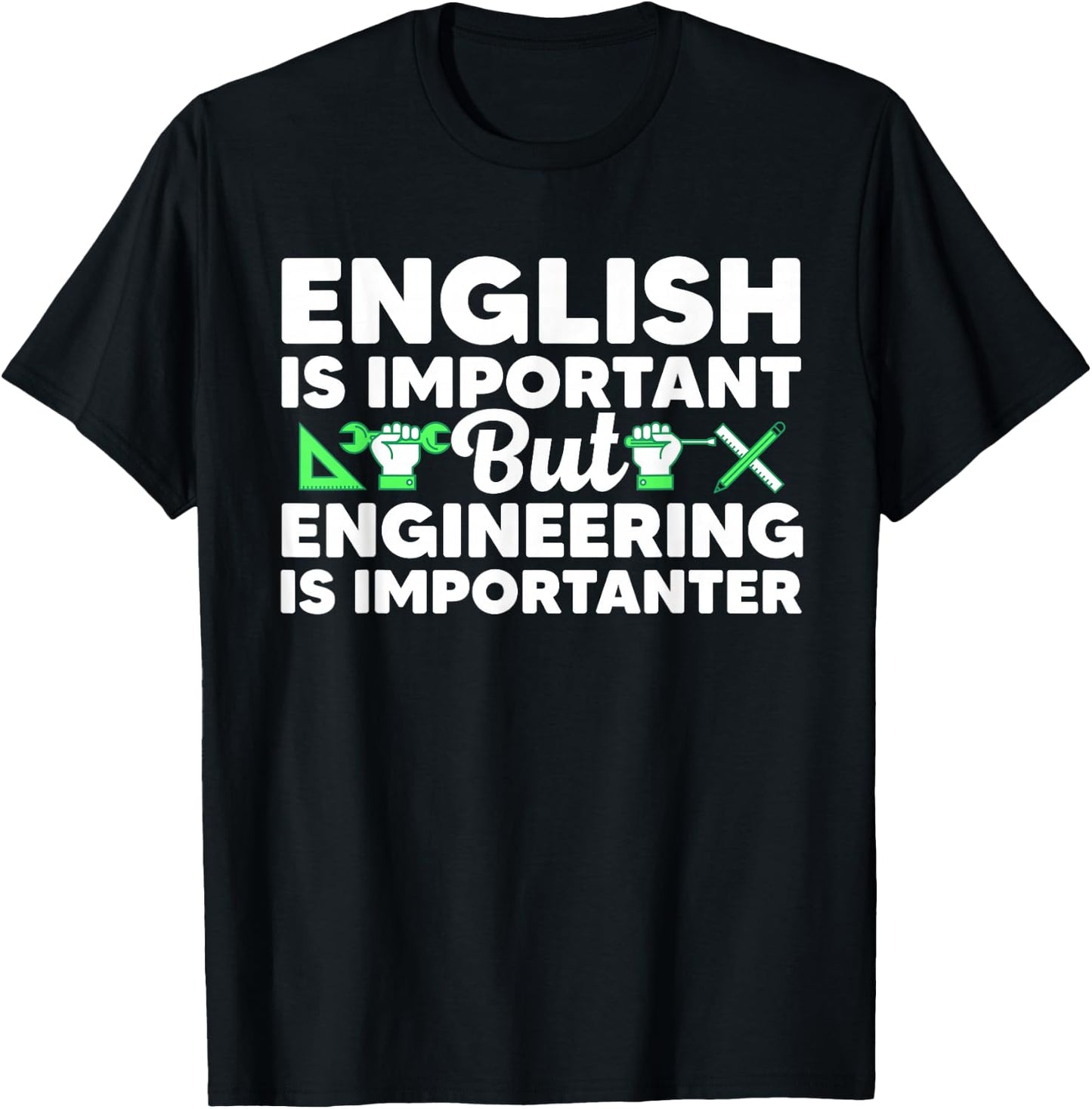 Funny Engineer Design Women Engineering Lovers T-Shirt - T-Shirt | Black