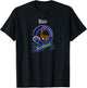 Blair Scottish Clan Badge & Tartan T-Shirt - T-Shirt | Black